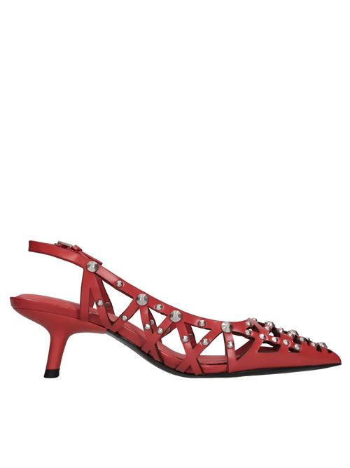 Décolléte slingback in pelle ASH | BIZARRE SOFT POLISH CALFAURA